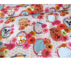 Canvas Cherry Picking Fabric Fever